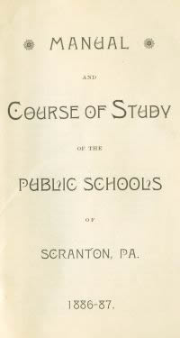 Scranton Public Schools Manual