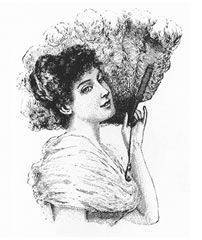 Woman with a Fan